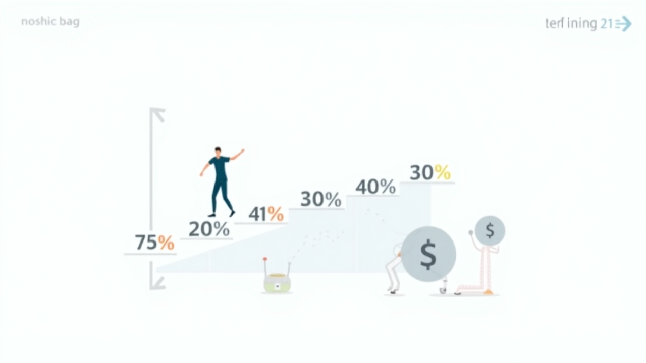 Иллюстрация стратегии постепенного увеличения суммы сбережений на 1% каждые полгода